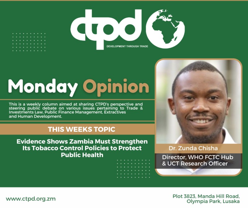 Evidence Shows Zambia Must Strengthen Its Tobacco Control Policies to Protect Public Health